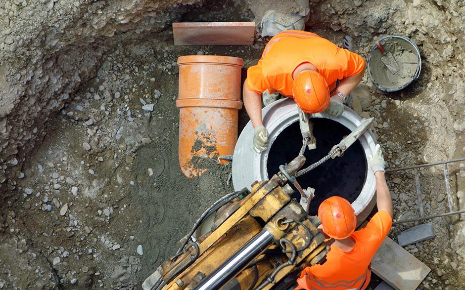 travaux assainissement Villejust